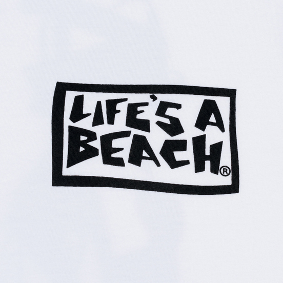Мужская футболка Life's a Beach Psyche Tropic White