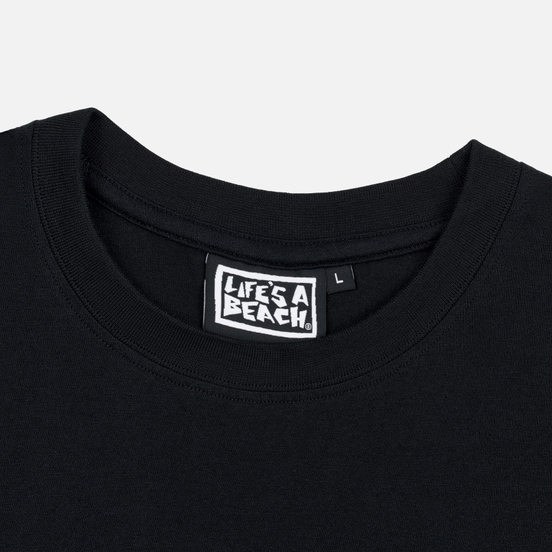 Мужская футболка Life's a Beach Stack Black