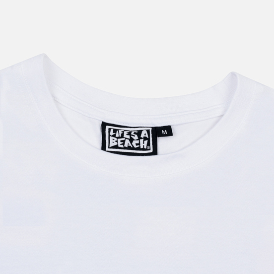 Мужская футболка Life's a Beach Stack White