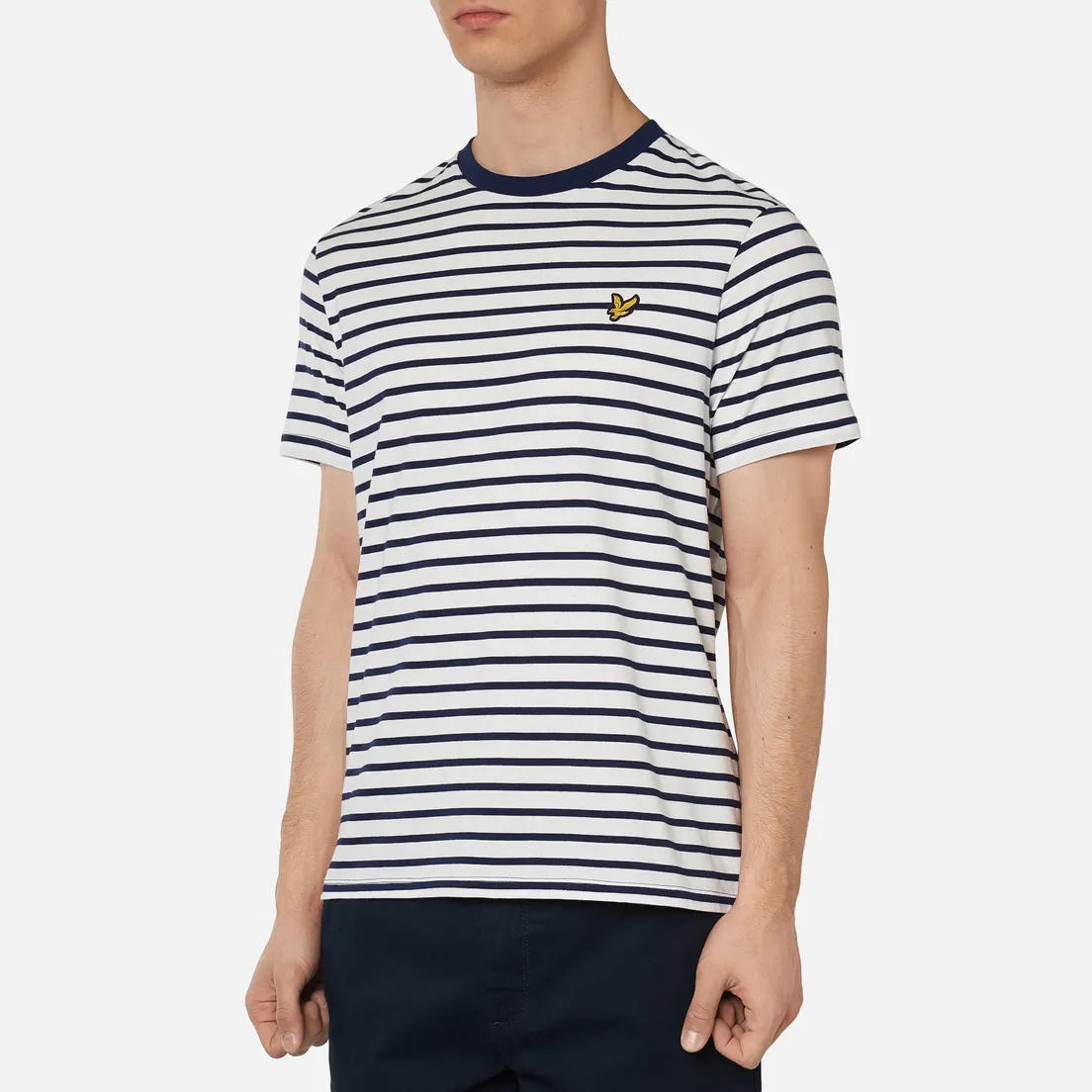 Lyle & Scott Мужская футболка Breton Stripe