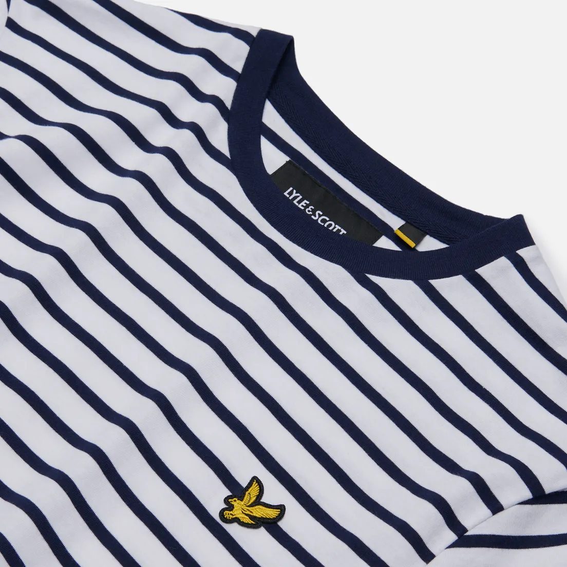 Lyle & Scott Мужская футболка Breton Stripe