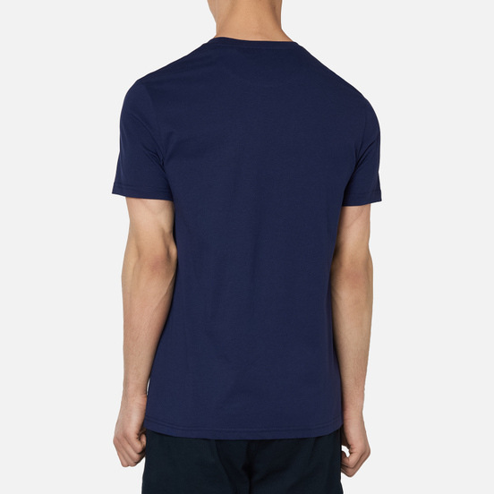 Мужская футболка Lyle & Scott Contrast Pocket Navy/Pool Blue