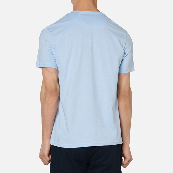 Мужская футболка Lyle & Scott Contrast Pocket Pool Blue/Navy