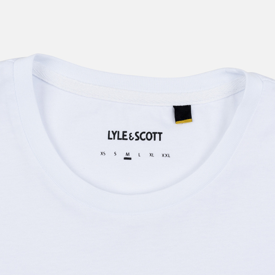Мужская футболка Lyle & Scott Logo White