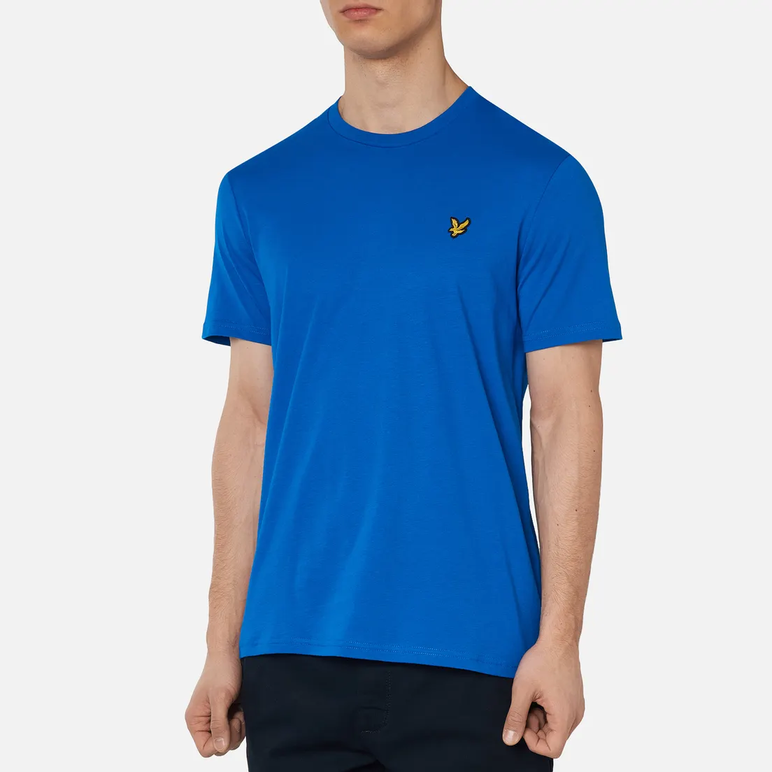 Lyle & Scott Мужская футболка Plain Crew Neck