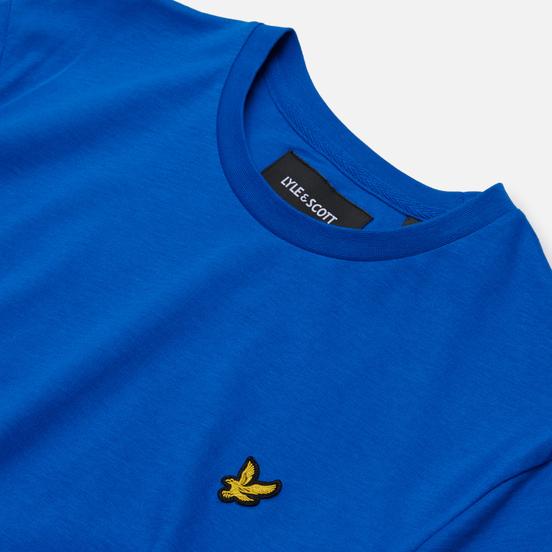 Мужская футболка Lyle & Scott Plain Crew Neck Bright Cobalt