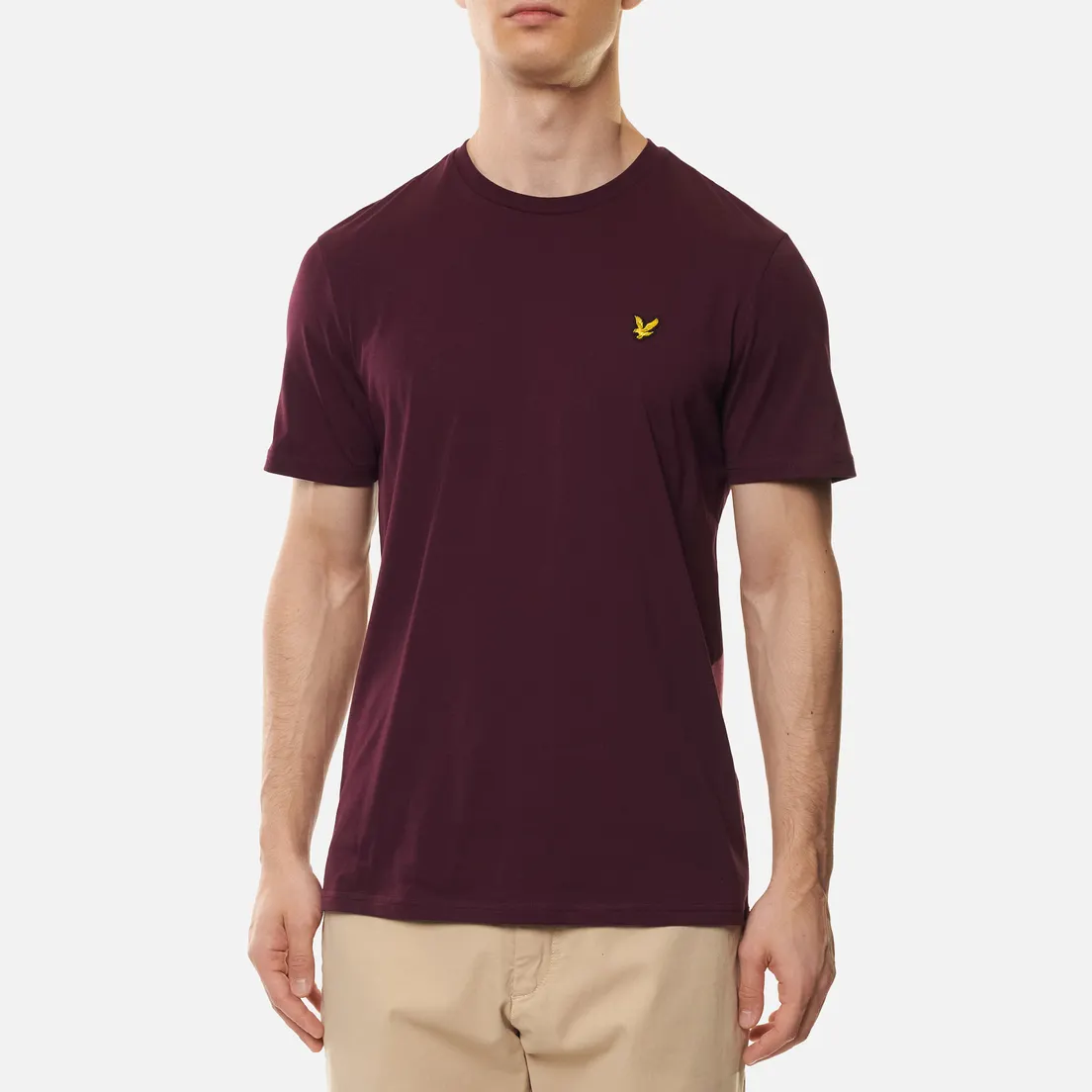 Lyle & Scott Мужская футболка Plain Crew Neck