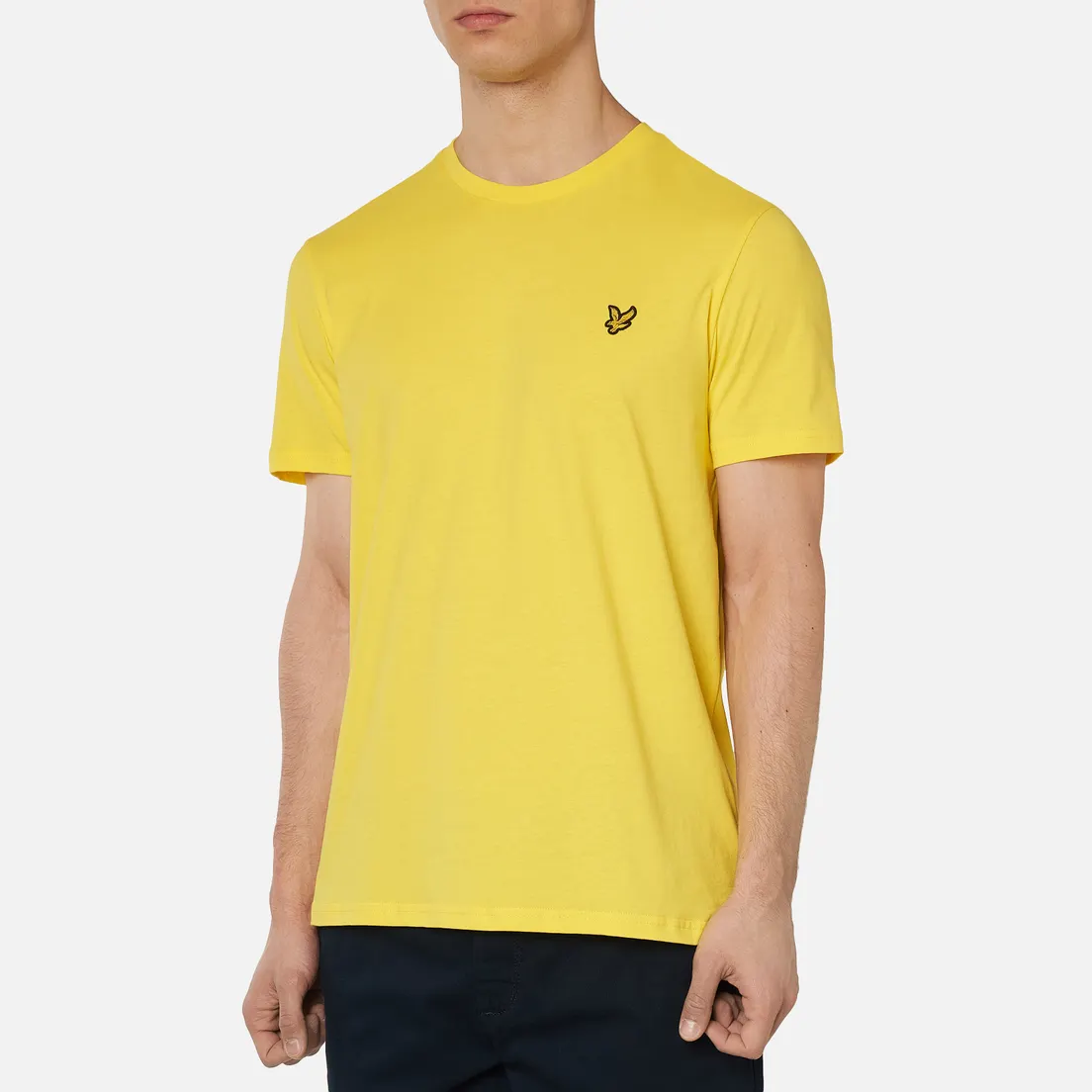 Lyle & Scott Мужская футболка Plain Crew Neck