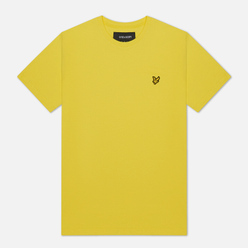 Мужская футболка Lyle & Scott Plain Crew Neck Buttercup Yellow