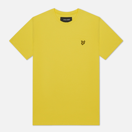Мужская футболка Lyle & Scott Plain Crew Neck Buttercup Yellow