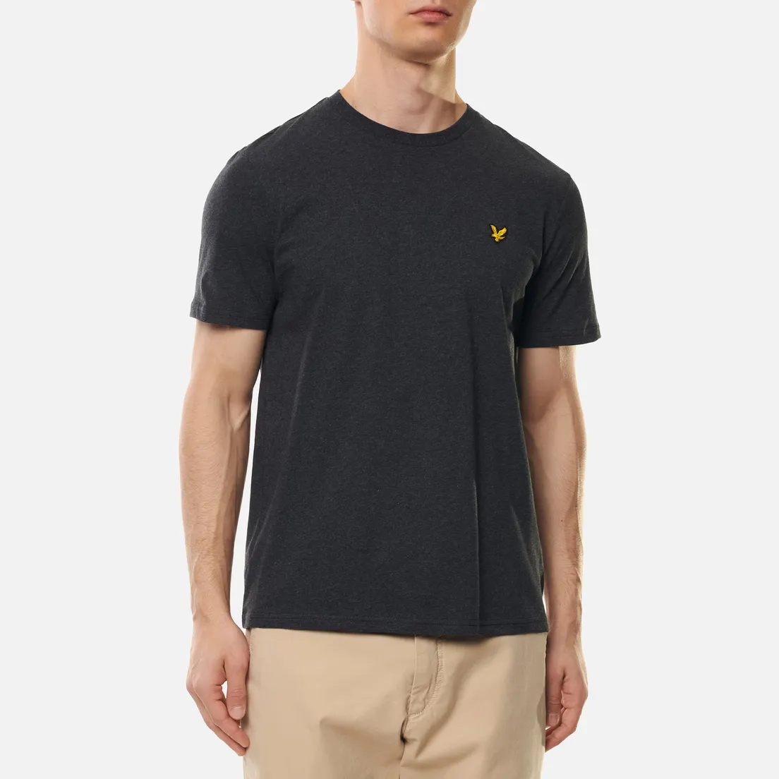 Lyle & Scott Мужская футболка Plain Crew Neck