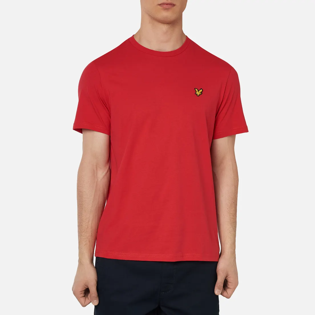 Lyle & Scott Мужская футболка Plain Crew Neck
