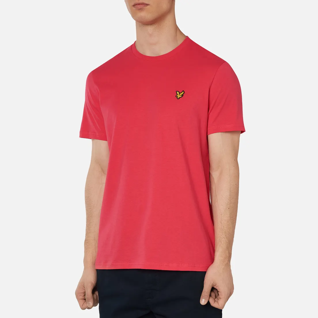 Lyle & Scott Мужская футболка Plain Crew Neck