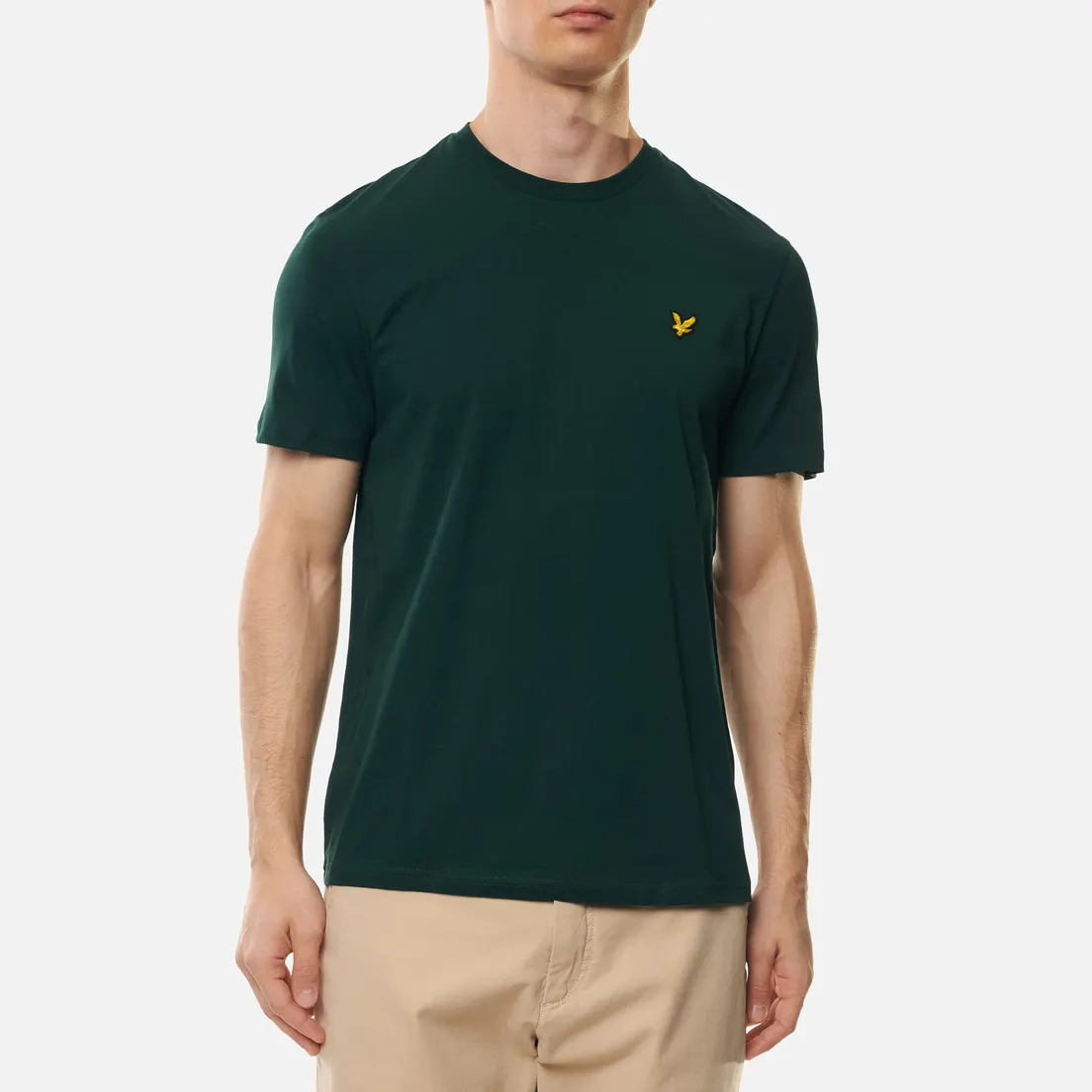 Lyle & Scott Мужская футболка Plain Crew Neck
