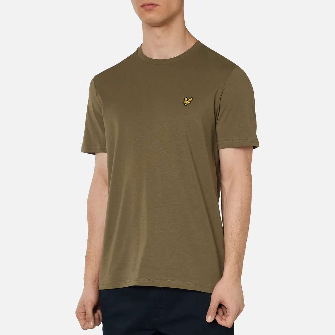 Lyle & Scott Мужская футболка Plain Crew Neck