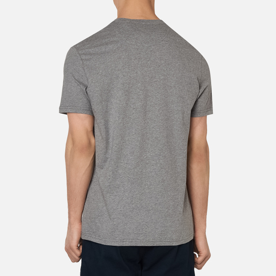 Мужская футболка Lyle & Scott Plain Crew Neck Mid Grey Marl
