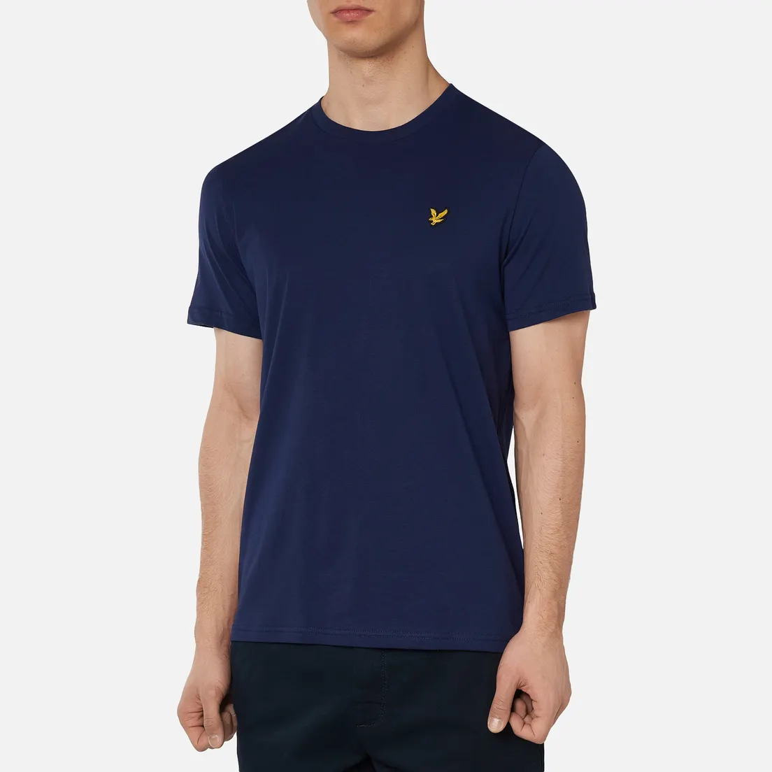 Lyle & Scott Мужская футболка Plain Crew Neck