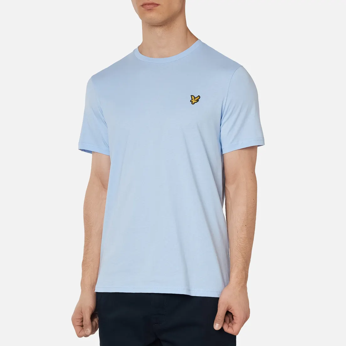 Lyle & Scott Мужская футболка Plain Crew Neck