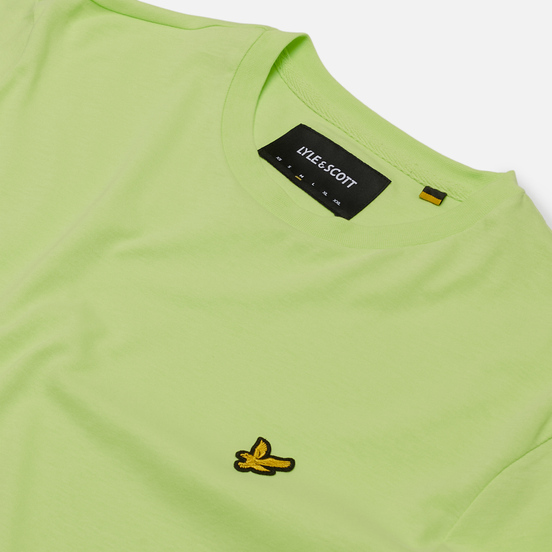 Мужская футболка Lyle & Scott Plain Crew Neck Sharp Green