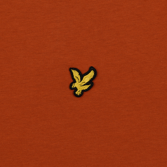 Мужская футболка Lyle & Scott Plain Crew Neck Tobacco
