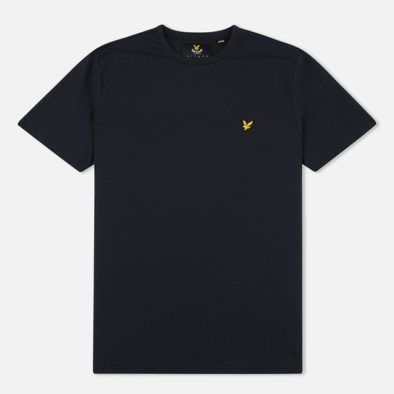 Мужская футболка Lyle & Scott Plain Crew Neck True Black