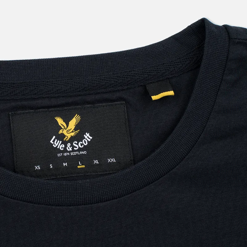 Lyle & Scott Мужская футболка Plain Crew Neck