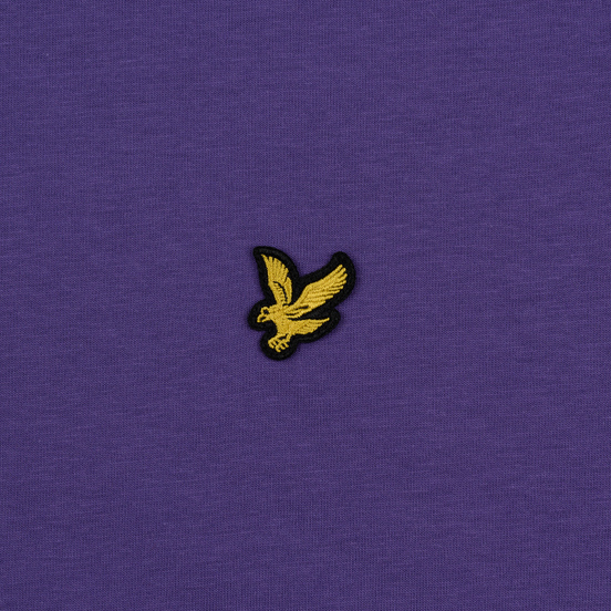 Мужская футболка Lyle & Scott Plain Crew Neck Violet