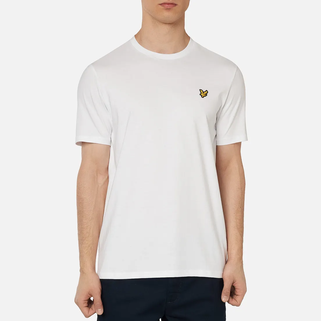Lyle & Scott Мужская футболка Plain Crew Neck