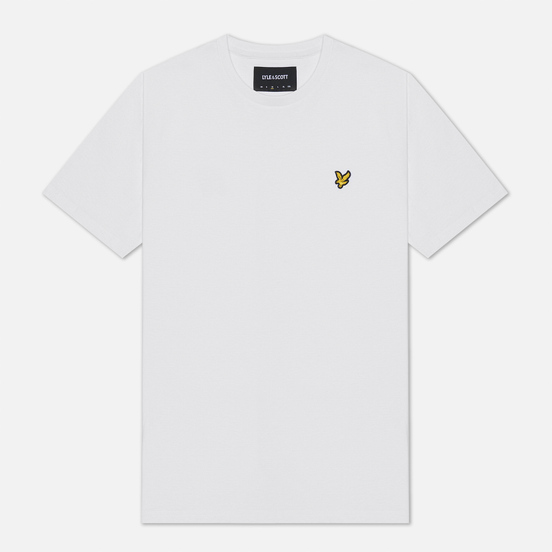 Мужская футболка Lyle & Scott Plain Crew Neck White