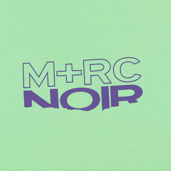 Мужская футболка M+RC Noir S.A.D Ripped Neon Green