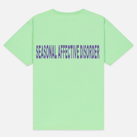 Мужская футболка M+RC Noir S.A.D Ripped Neon Green