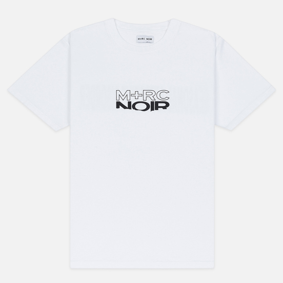 Мужская футболка M+RC Noir S.A.D Ripped Logo White