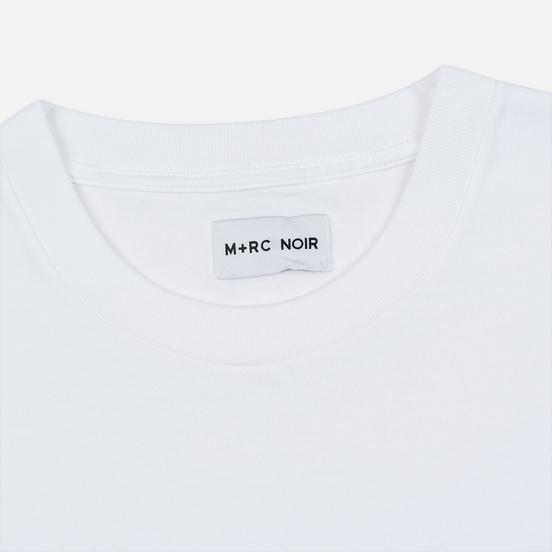 Мужская футболка M+RC Noir S.A.D Ripped Logo White