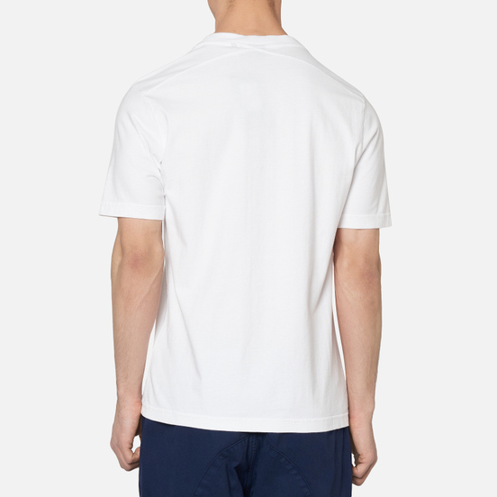Мужская футболка MA.Strum Garment Dyed Logo Optic White