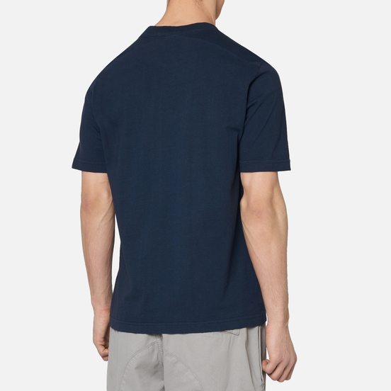 Мужская футболка MA.Strum Garment Dyed Logo True Navy