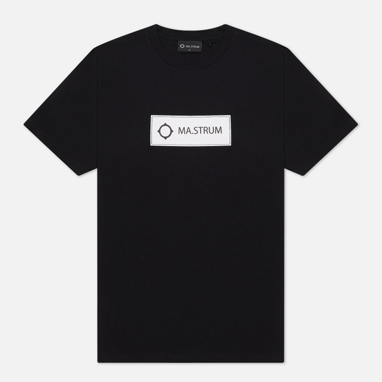 Мужская футболка MA.Strum Icon Box Logo Jet Black