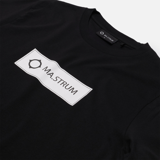 Мужская футболка MA.Strum Icon Box Logo Jet Black