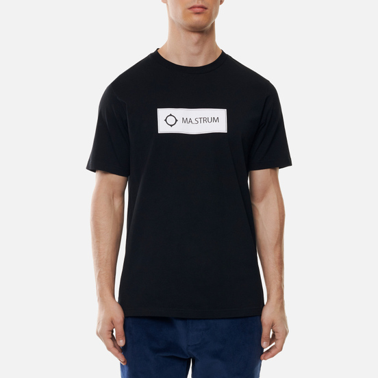 Мужская футболка MA.Strum Icon Box Logo Jet Black