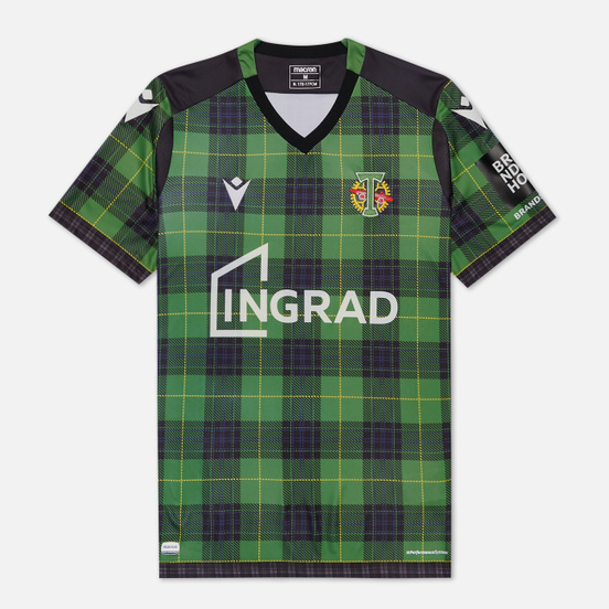 Мужская футболка Macron Torpedo 19/20 Football Jersey Green/Black