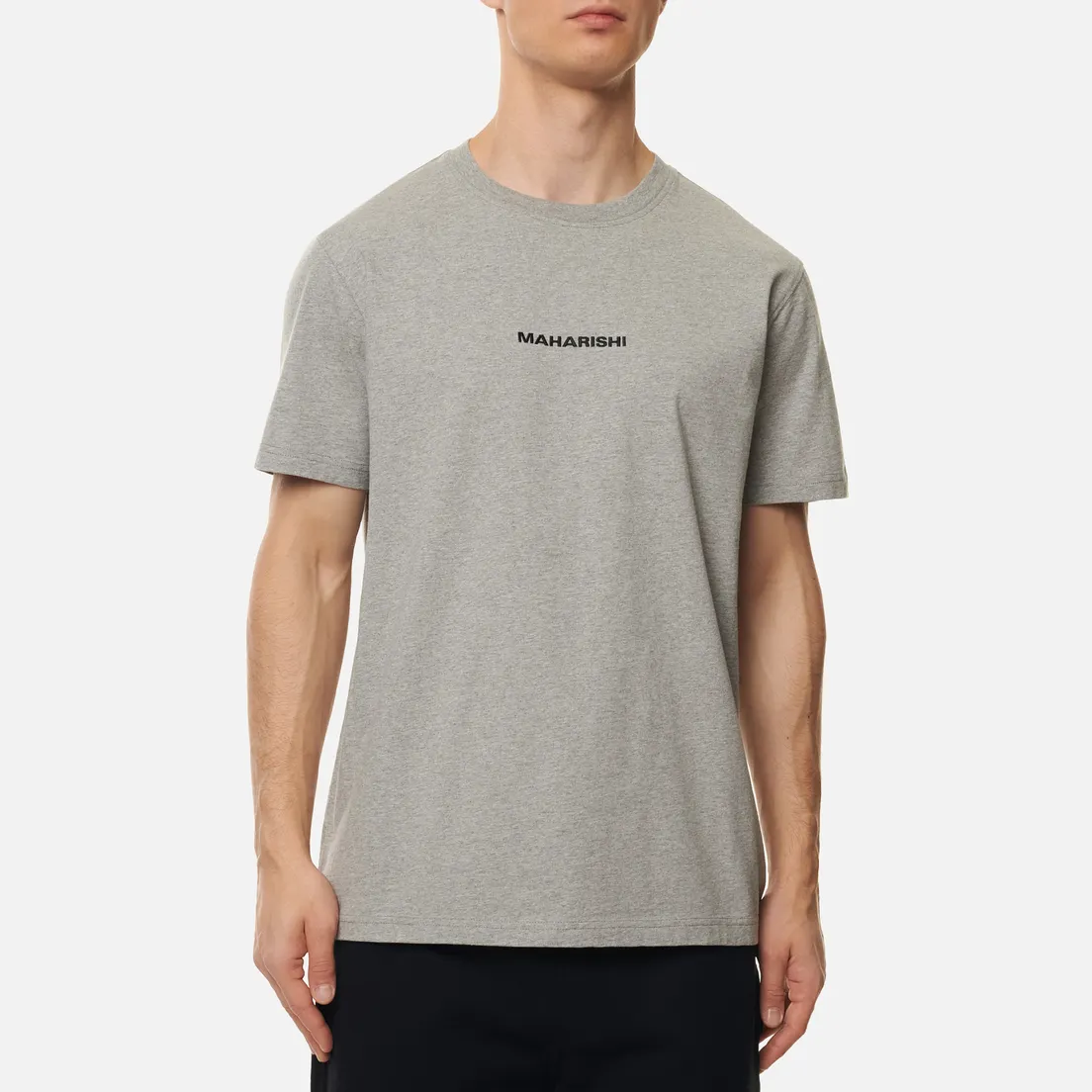maharishi Мужская футболка Organic Military Type Embroidery