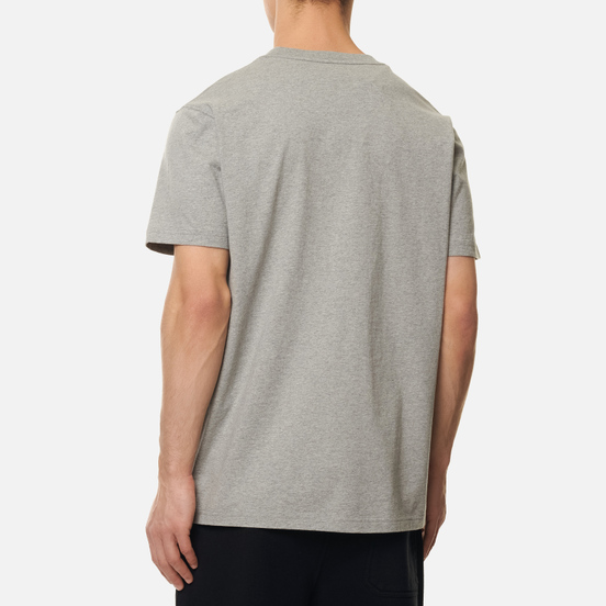 Мужская футболка maharishi Organic Military Type Embroidery Grey Marl