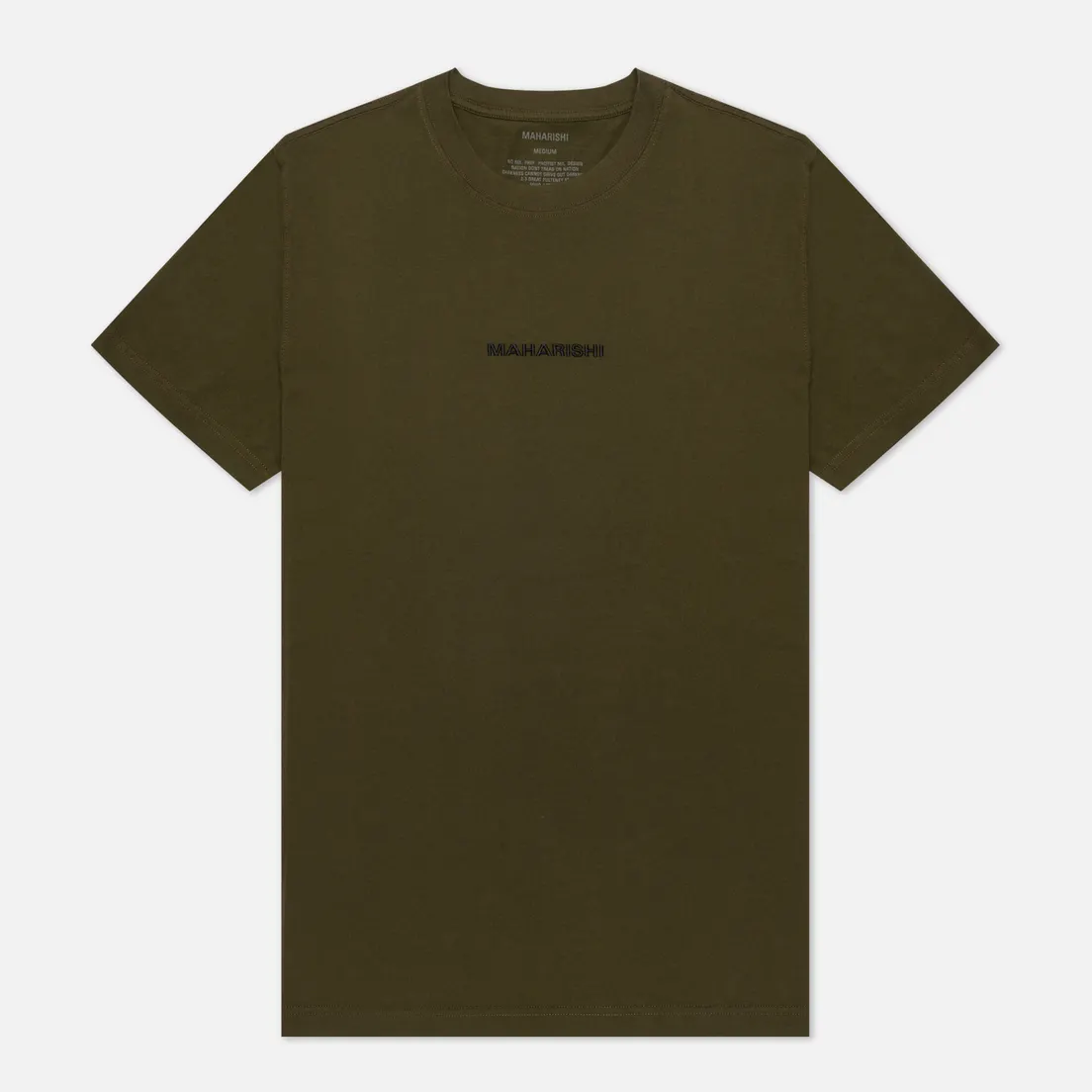 maharishi Мужская футболка Organic Military Type Embroidery