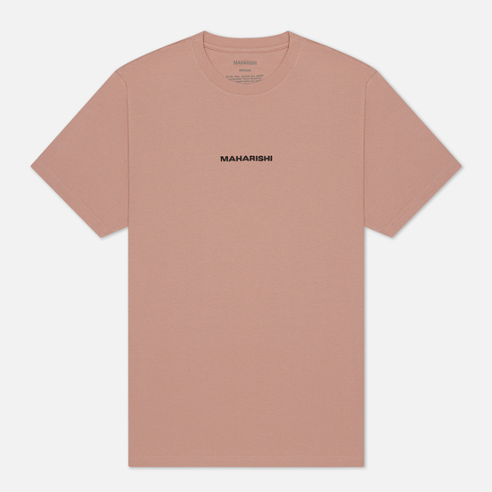 Мужская футболка maharishi Organic Military Type Embroidery Pink Panther