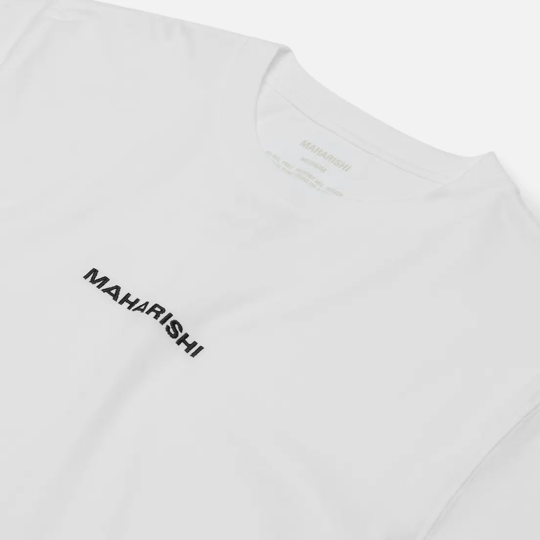 maharishi Мужская футболка Organic Military Type Embroidery