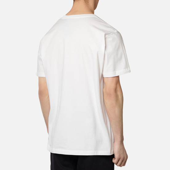 Мужская футболка maharishi Organic Military Type Embroidery White