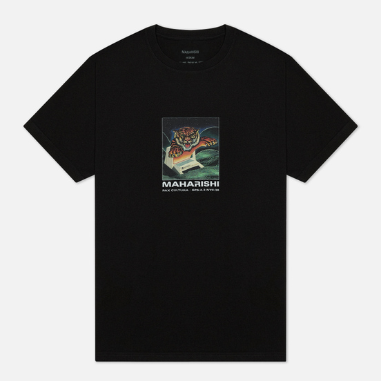 Мужская футболка maharishi Programma Black
