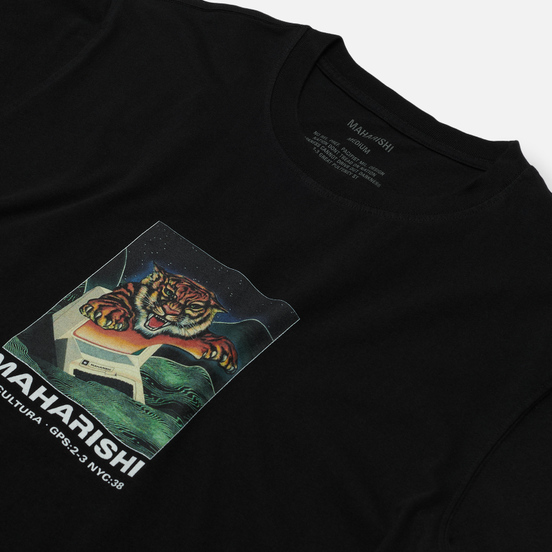 Мужская футболка maharishi Programma Black