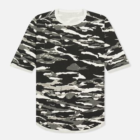 Мужская футболка maharishi Reversible Camo Tigerstripe Murale Black