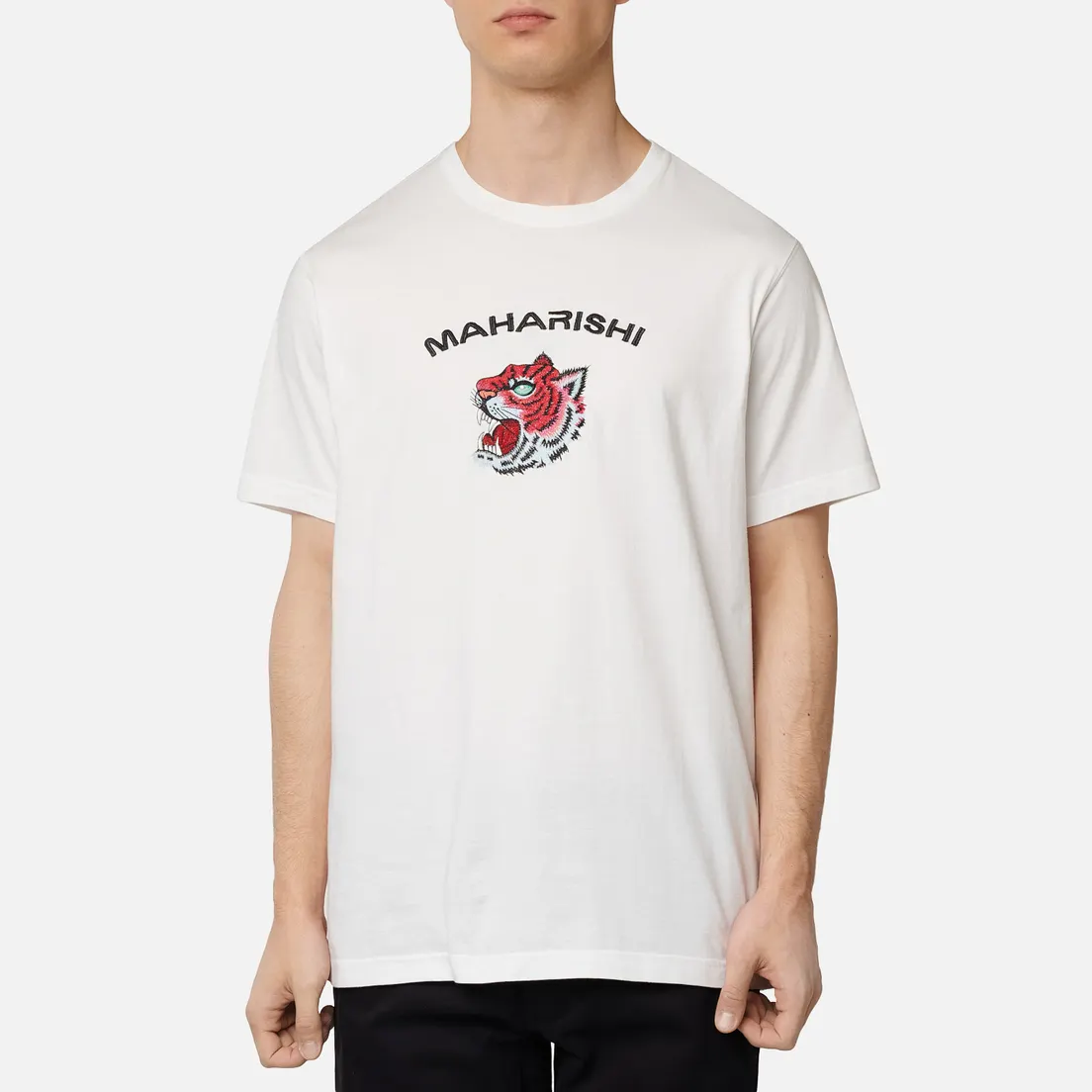 maharishi Мужская футболка Tiger Invasion