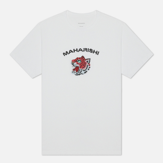 Мужская футболка maharishi Tiger Invasion White